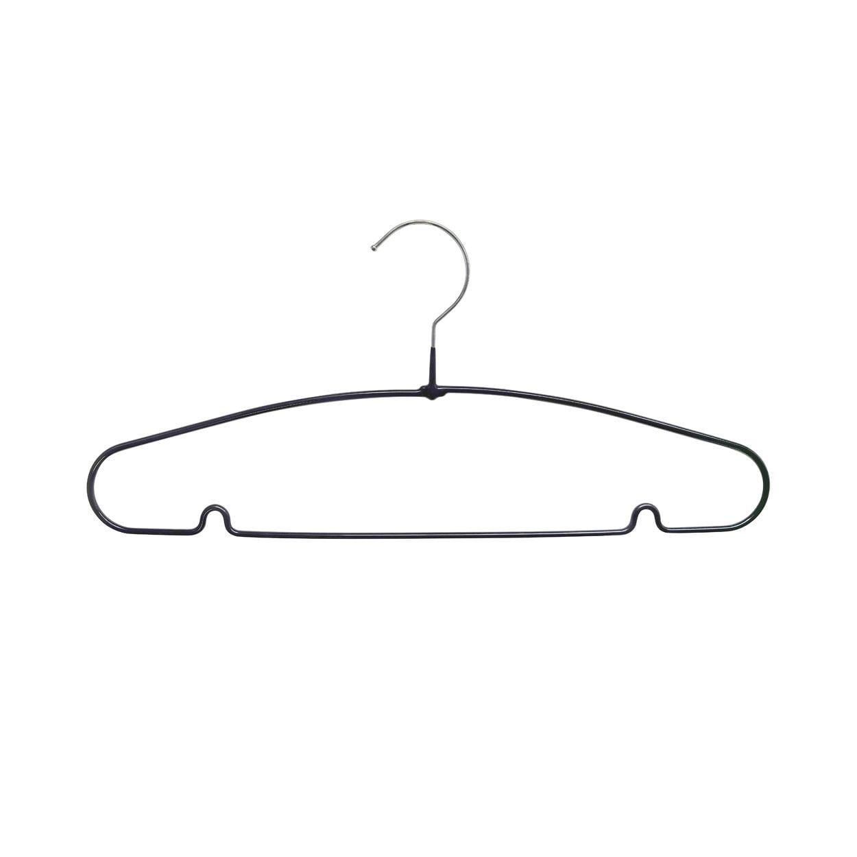 Pvc Metal Hanger Set Of 10