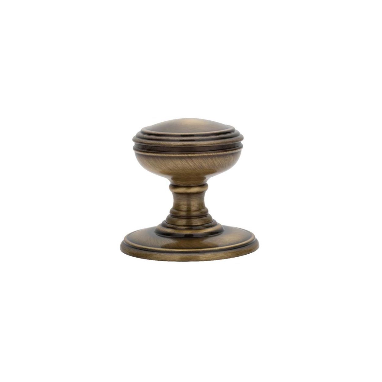 Plain Knob Concealed Fix Florentine Bronze