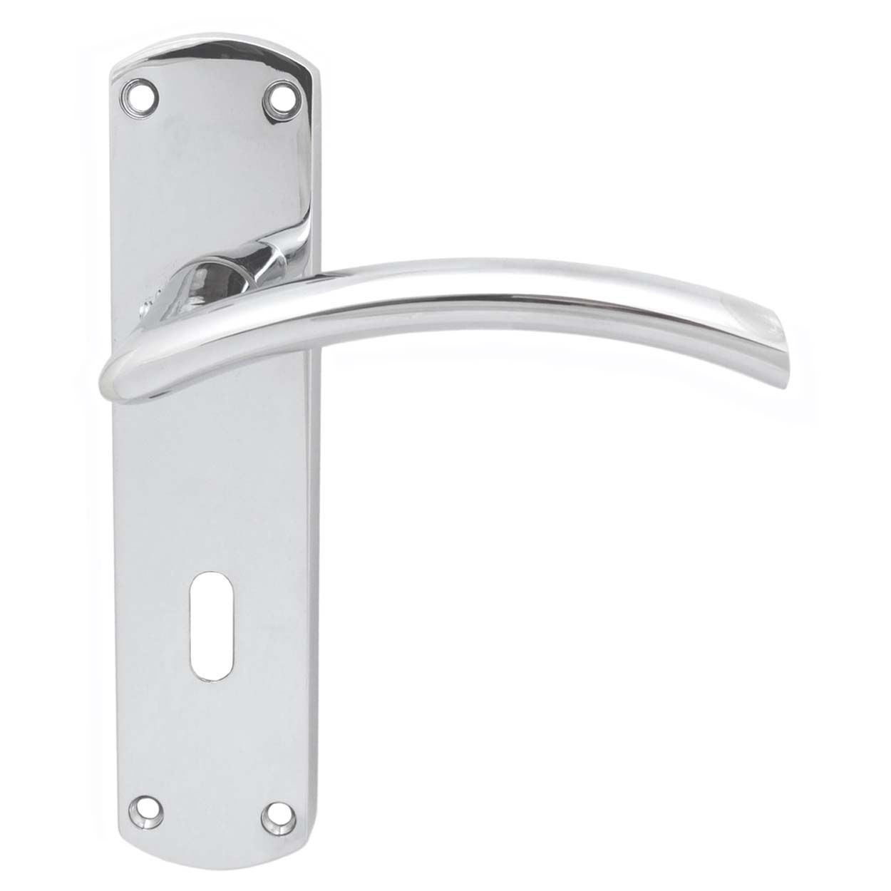 Serozzetta Tres Lever On Backplate Lock 57Mm 