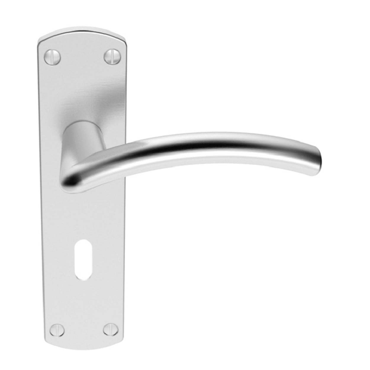 Serozzetta Tres Lever On Backplate Lock 57Mm