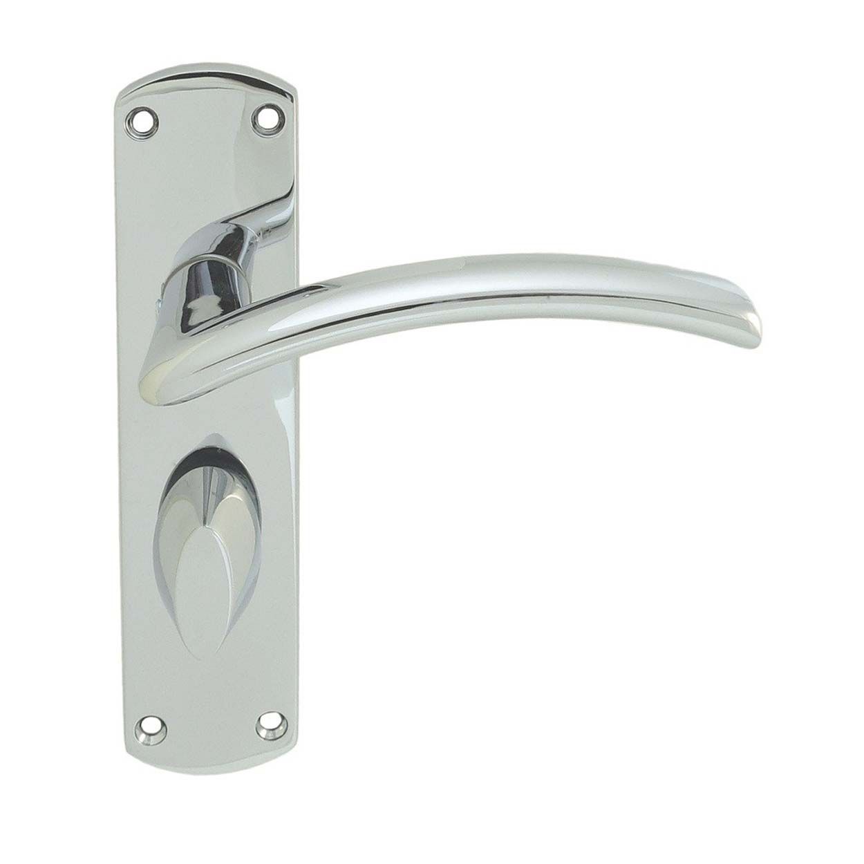 Tres Lever On Backplate Bathroom 57Mm
