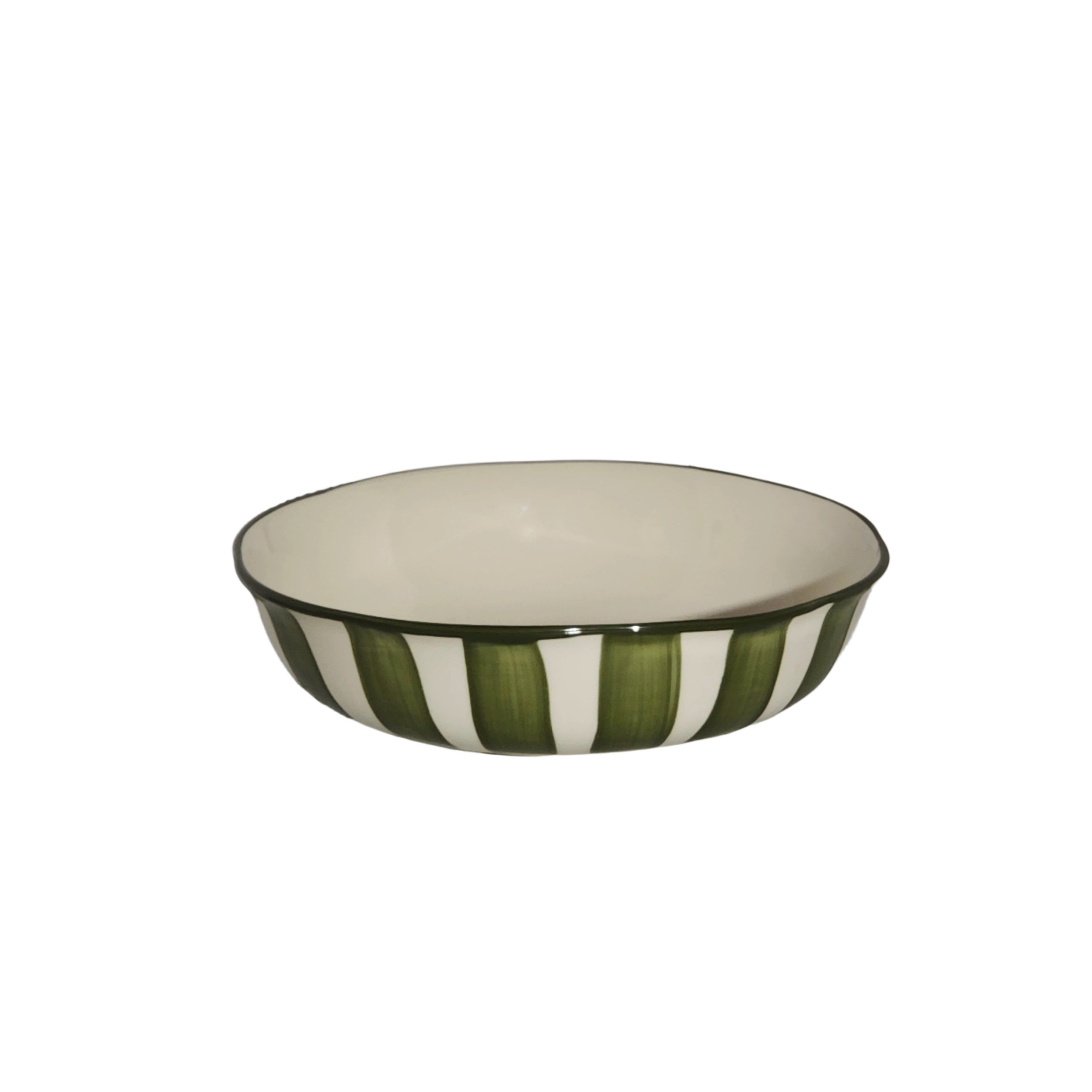 Summer Stripe Salad Bowl