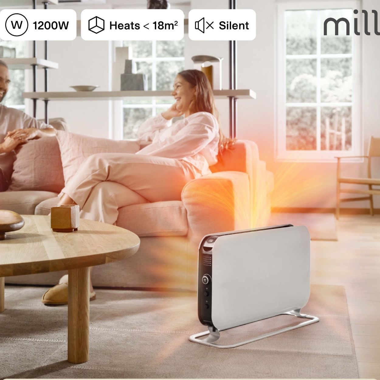 Mill WiFi Portable Heater 1200W