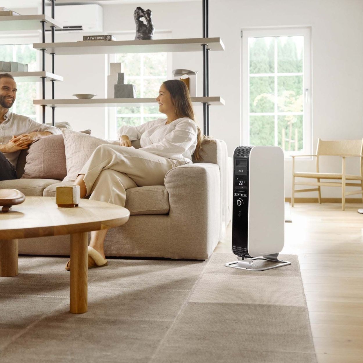 Mill Gentle Air WiFi Oil Filled Radiator 1500W  