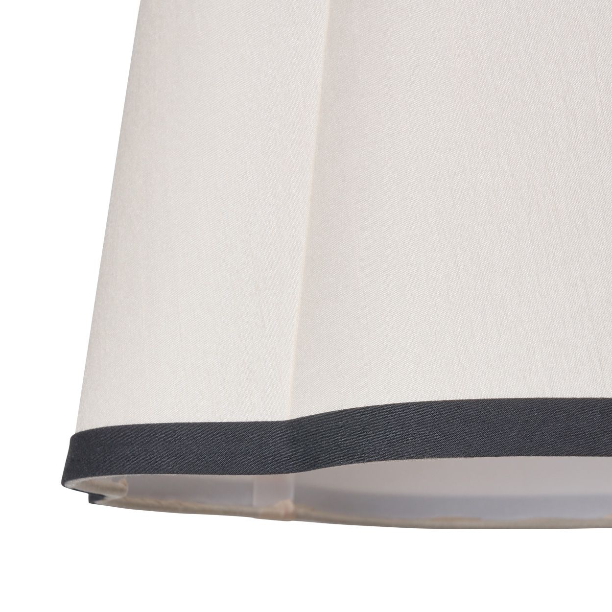 Langley Scalloped Shade Ivory