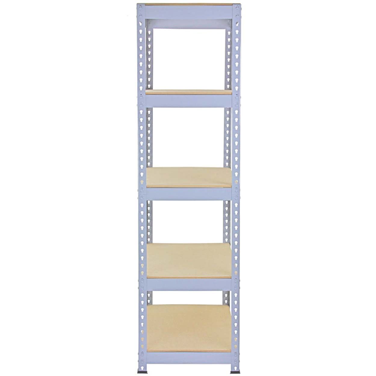 3 x Q-Rax Metal Racking Units 90 x 50 x 180cm Grey