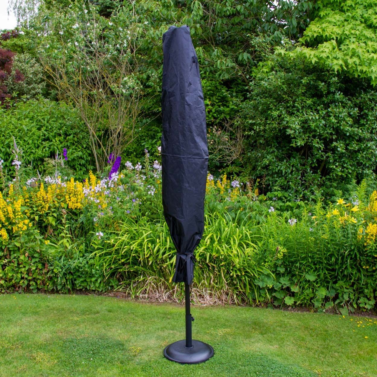 Parasol Green 2.7m LED Tilt