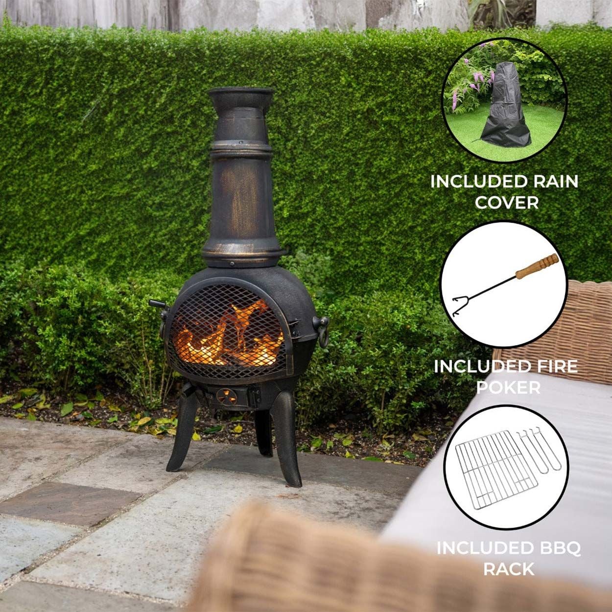 Cast Iron Chiminea