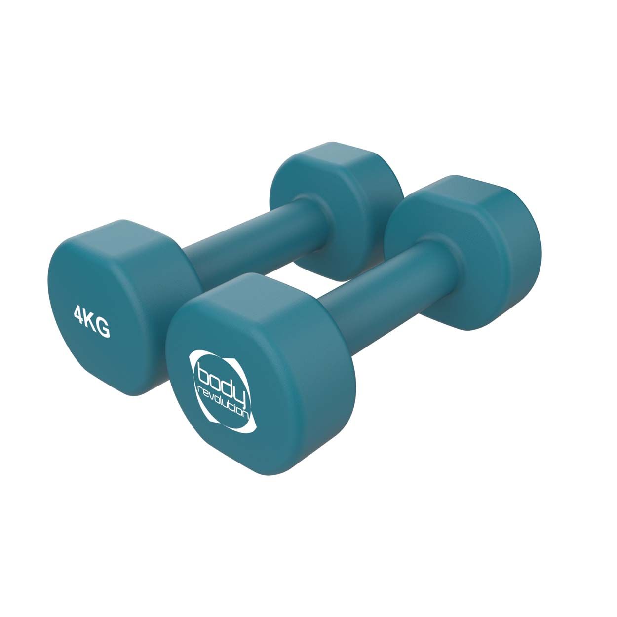 Neoprene Dumbbells 2x4KG