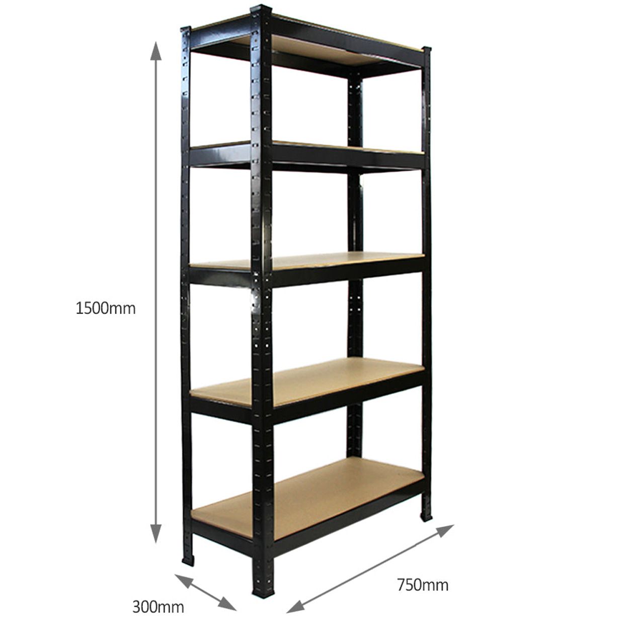 Monster T-Rax Strong Shelves Blue W120Cm D60Cm 9Pc