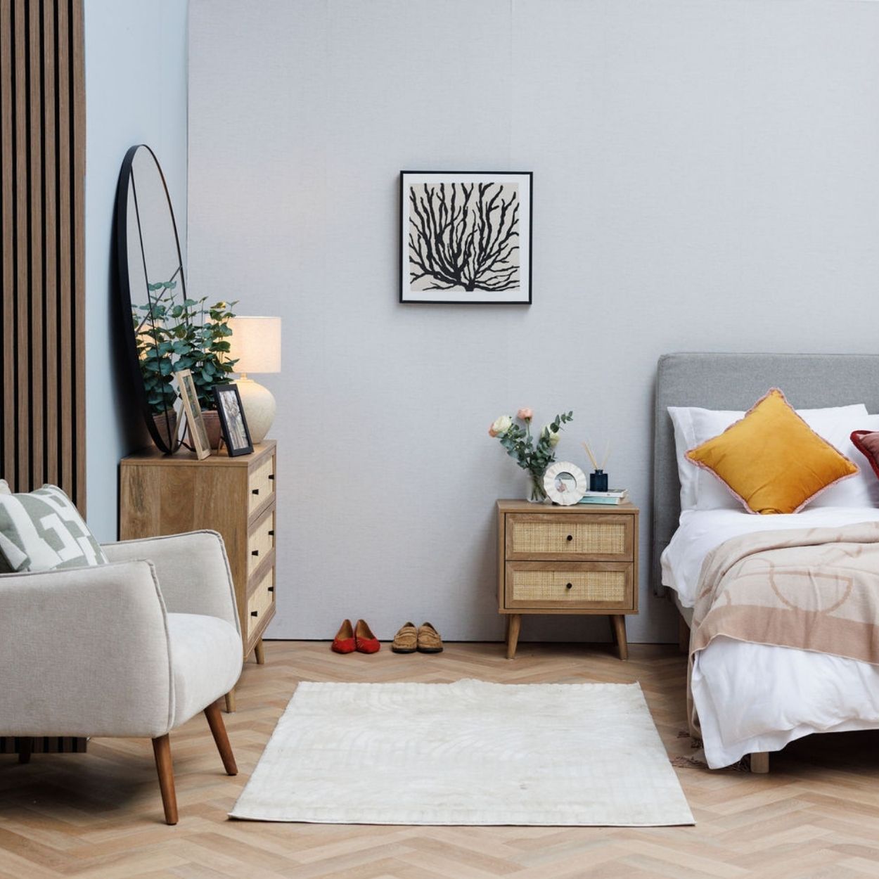 Verona Rattan Nightstand