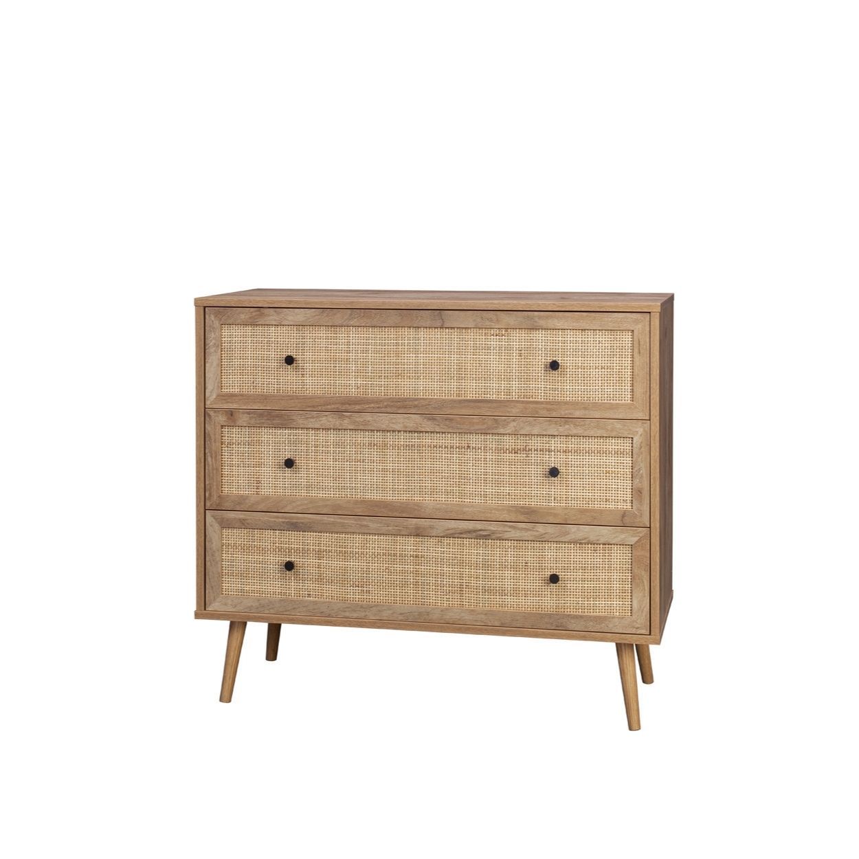 Verona Rattan 3 Chest Of Drawers