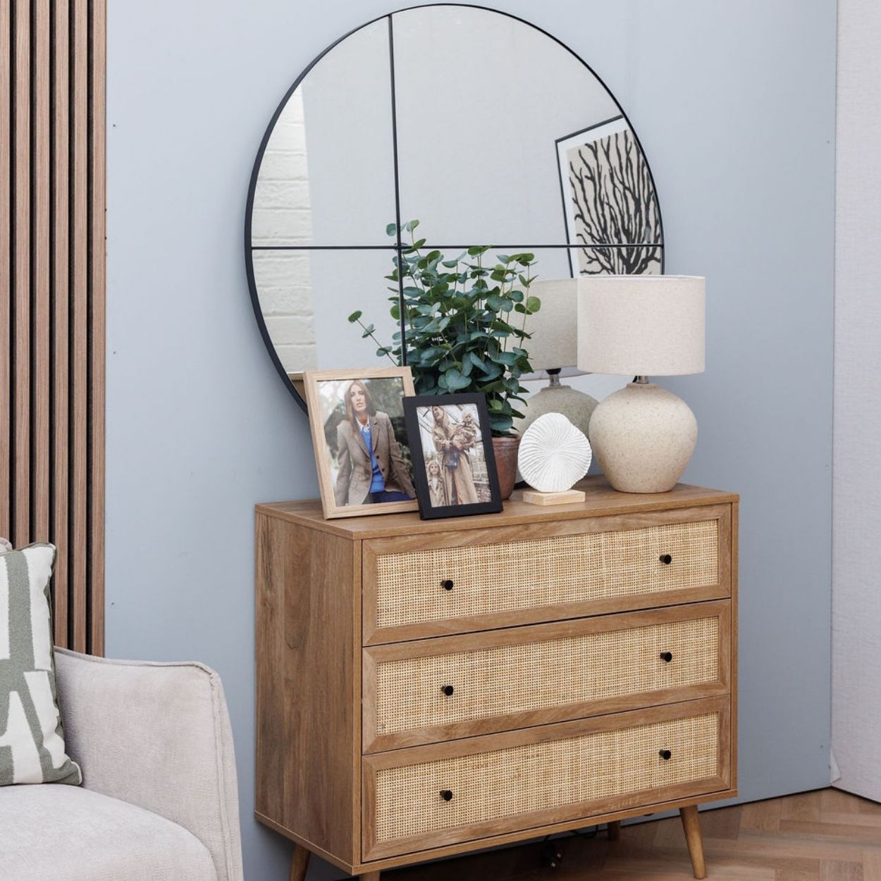 Verona Rattan 3 Chest Of Drawers