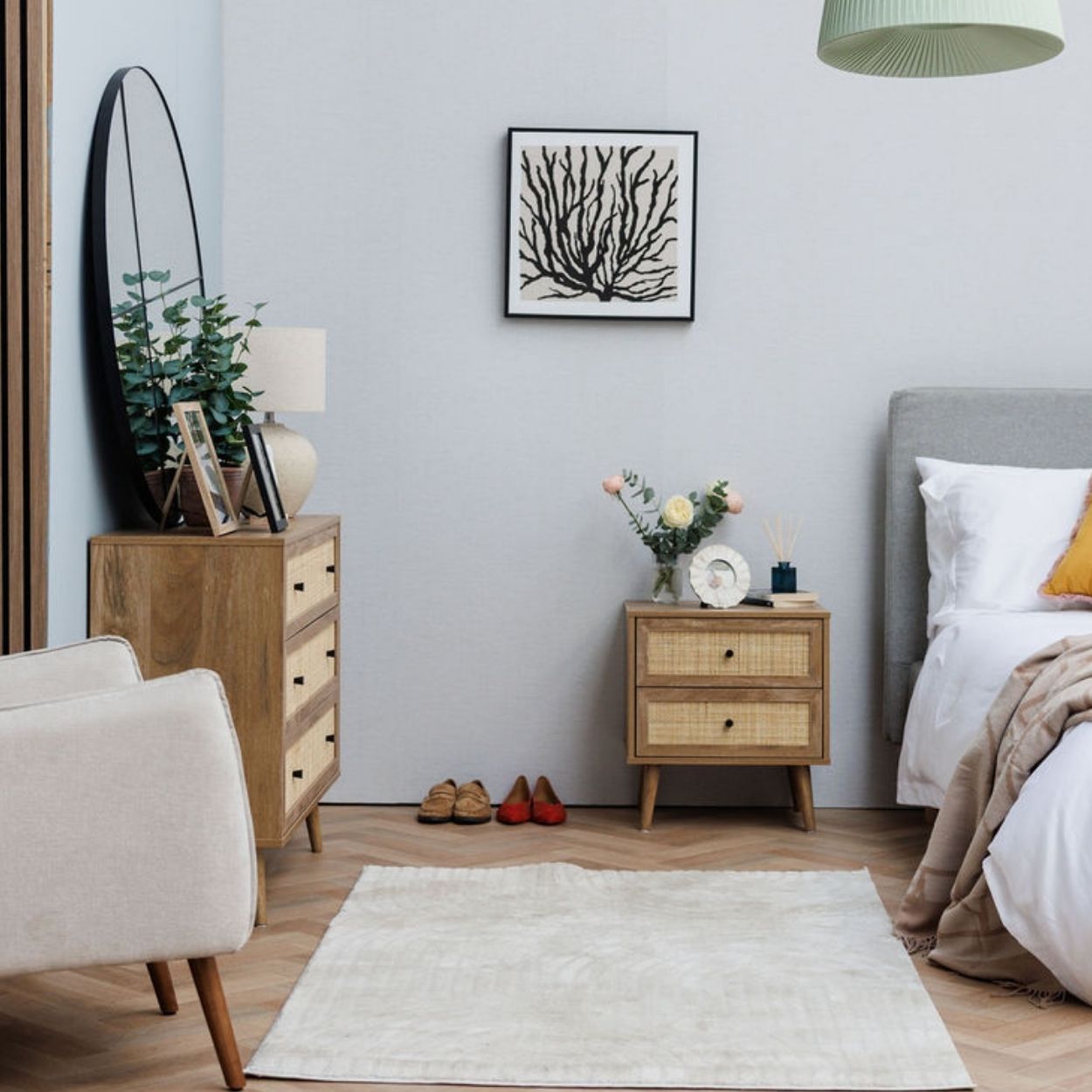Verona Rattan 3 Chest Of Drawers