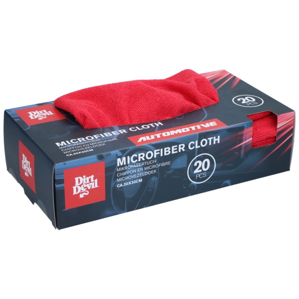 DIRT DEVIL Microfiber Cloth 30x30cm 315g 180gsm