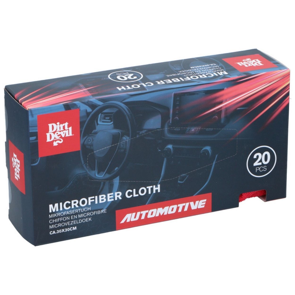 DIRT DEVIL Microfiber Cloth 30x30cm 315g 180gsm