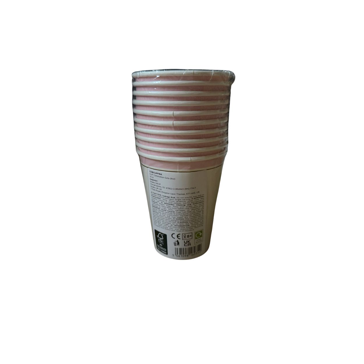 Communion Cup Pink 260ml 10pcs