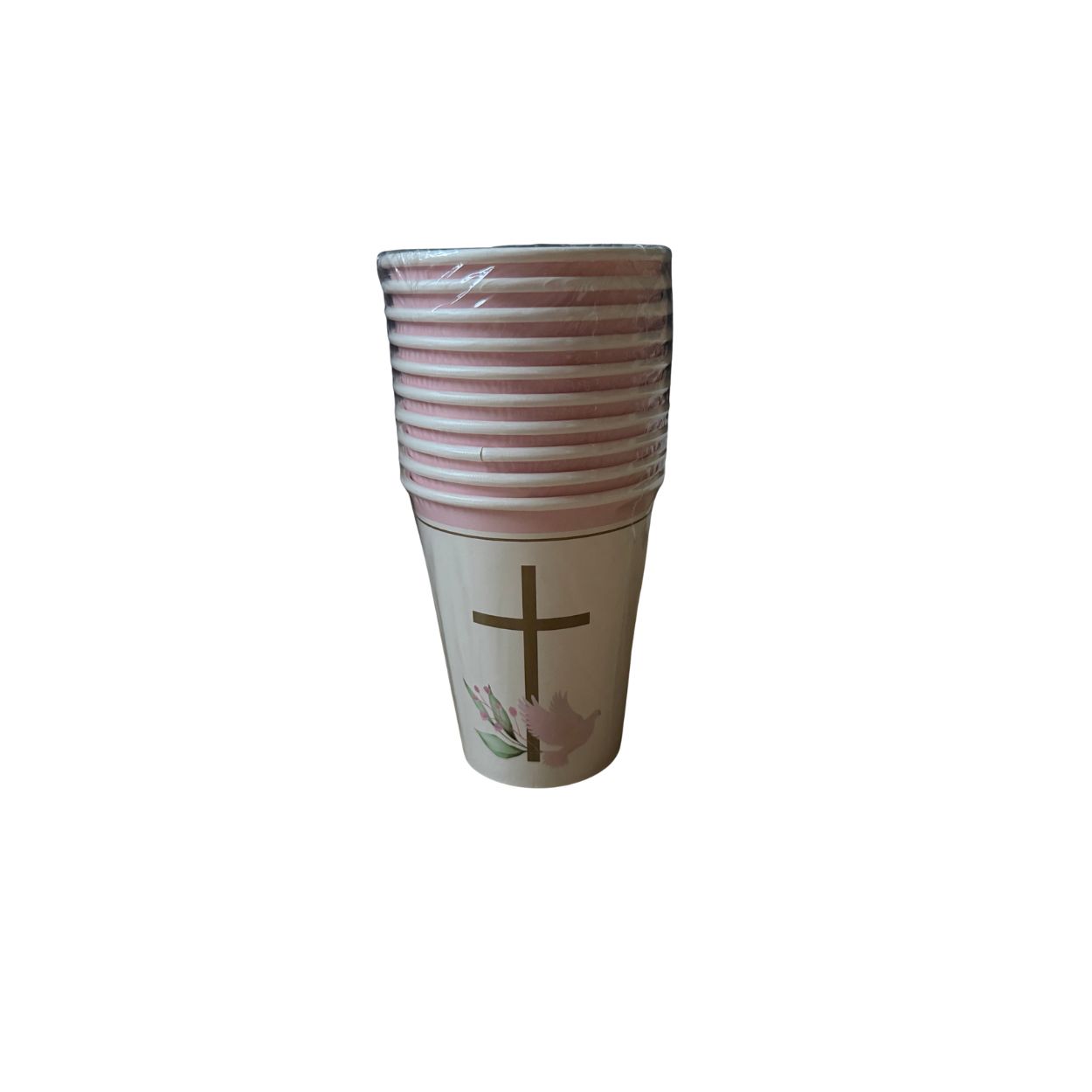 Communion Cup Pink 260ml 10pcs