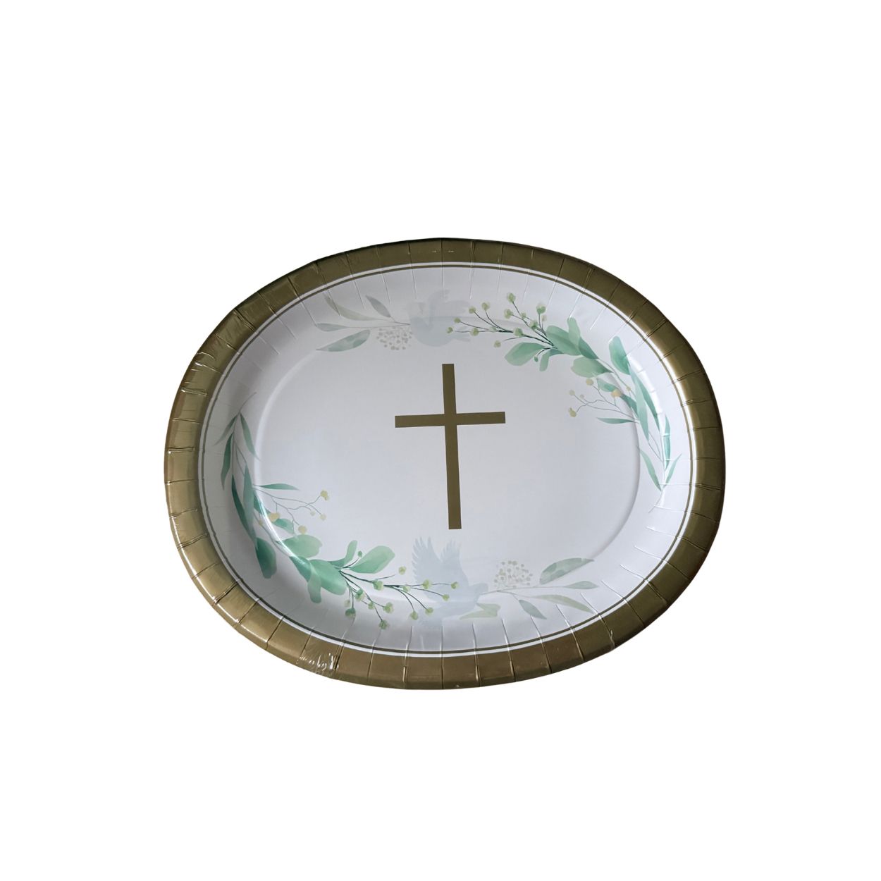 Communion Platter Gold 31cm 5pcs
