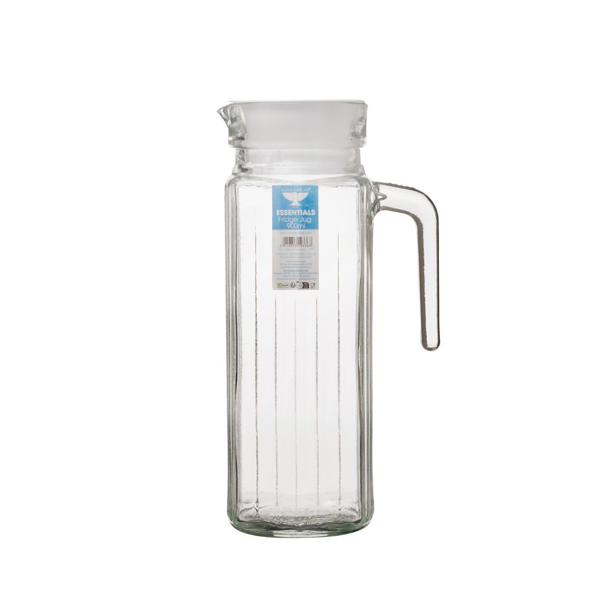 Rav Essentials Fridge Jug With Lid 900Ml