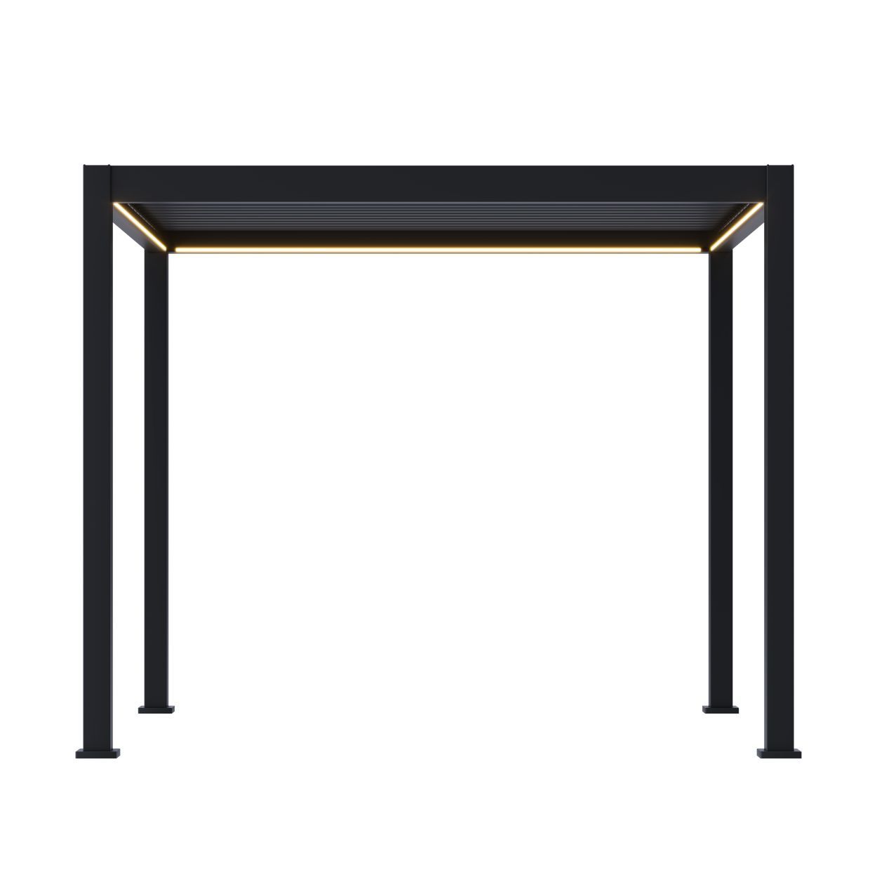 Neo Louvered 3x3m Pergola with LED Lighting