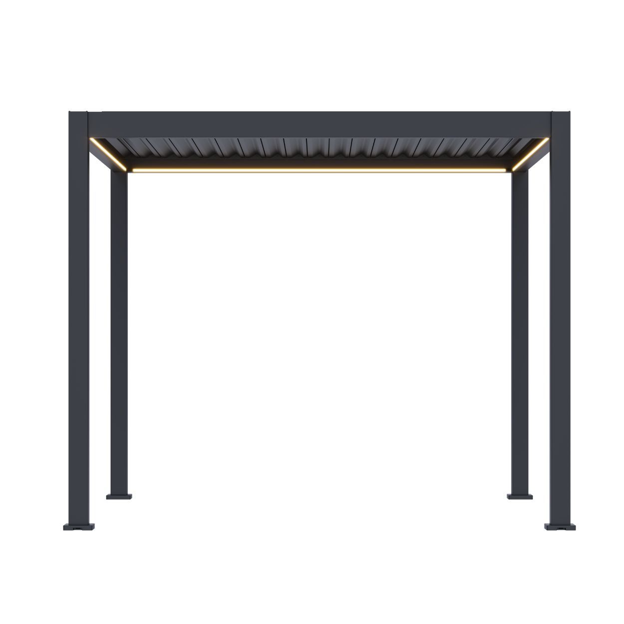 Neo Louvered 3x3m Pergola with LED Lighting