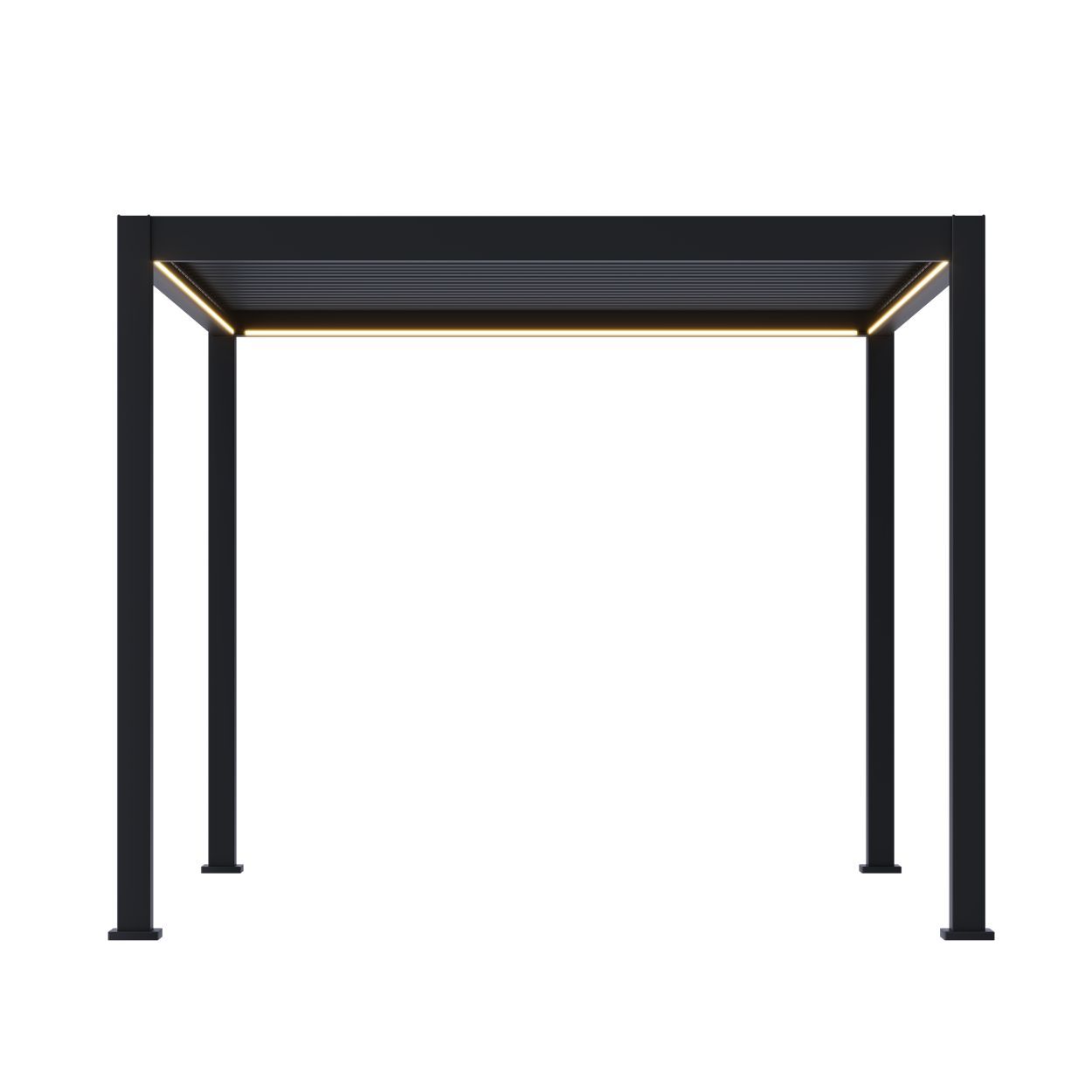 Neo Louvered 4x3m Pergola with LED Lighting