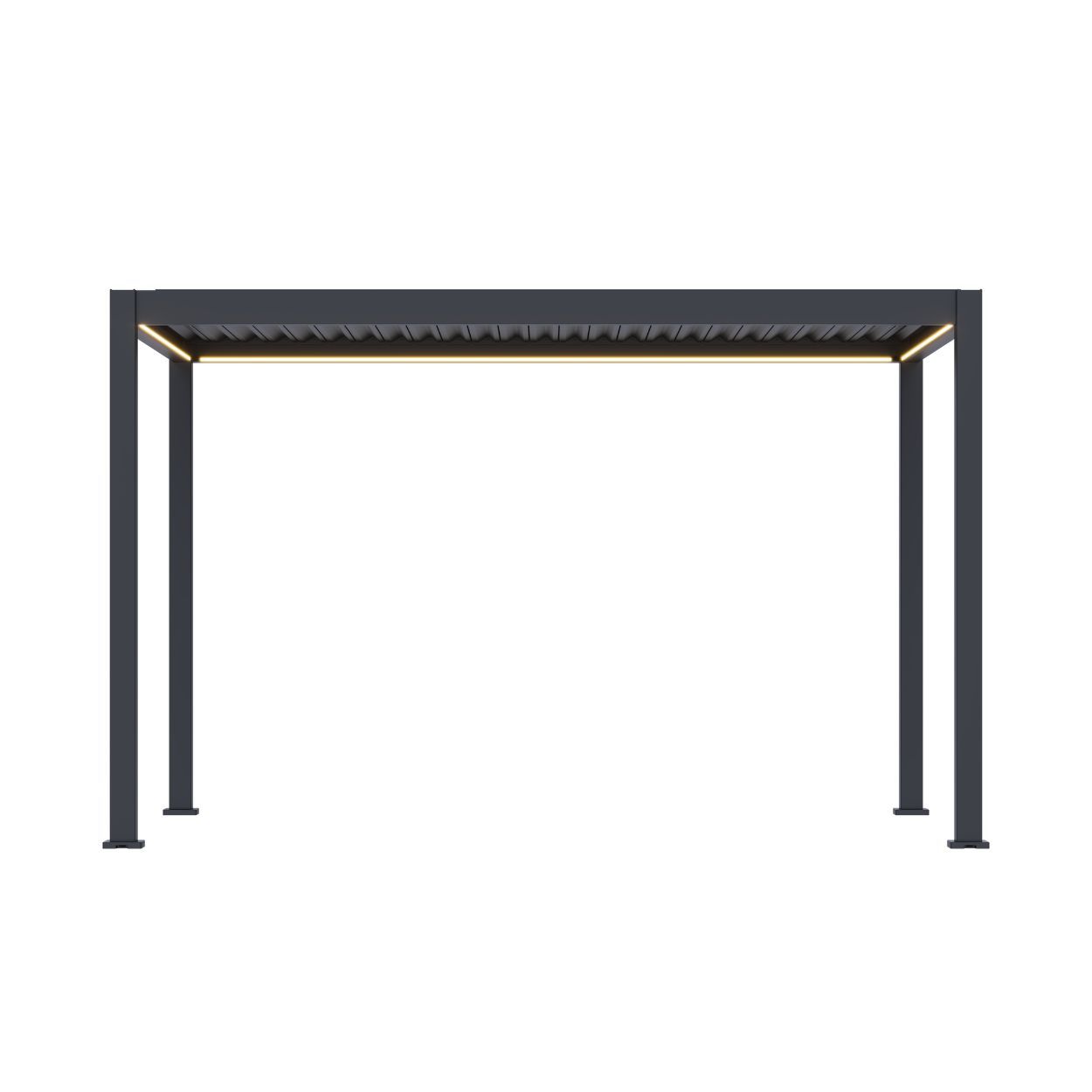 Neo Louvered 4x3m Pergola with LED Lighting