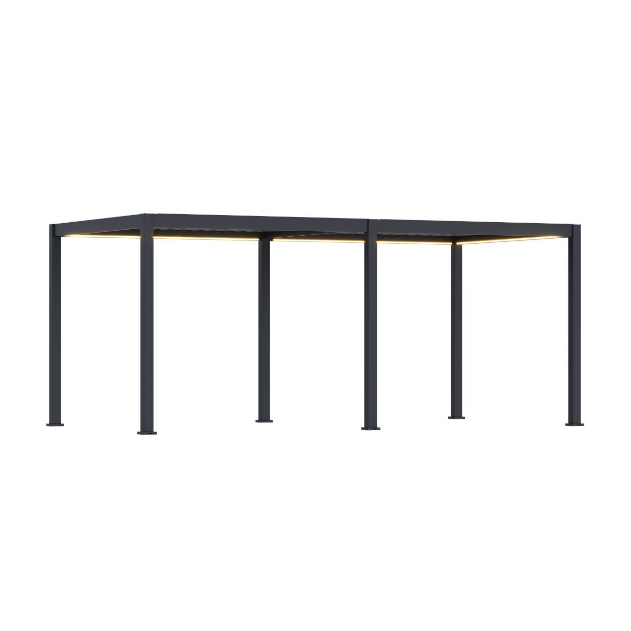 Neo Louvered 6x3m Pergola with LED Lighting