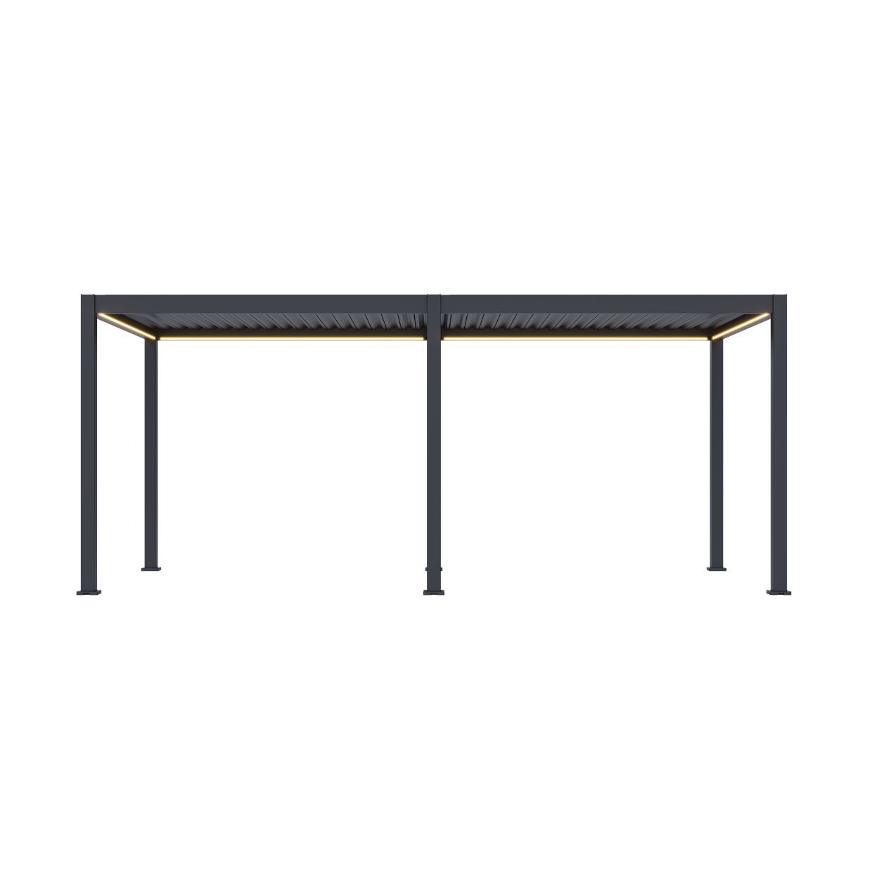 Neo Louvered 6x3m Pergola with LED Lighting