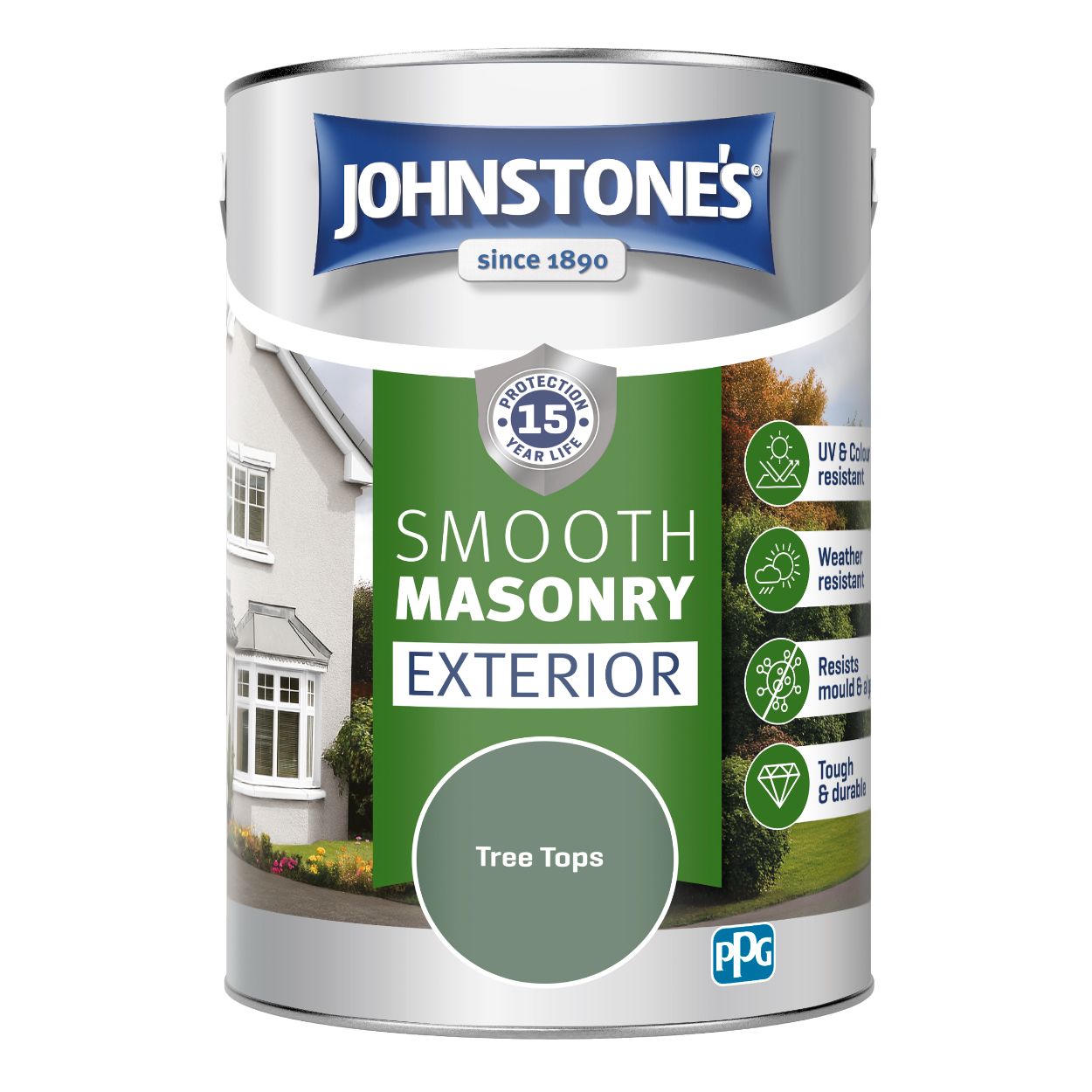 Johnstone's Smooth Masonry Tree Tops 5ltr