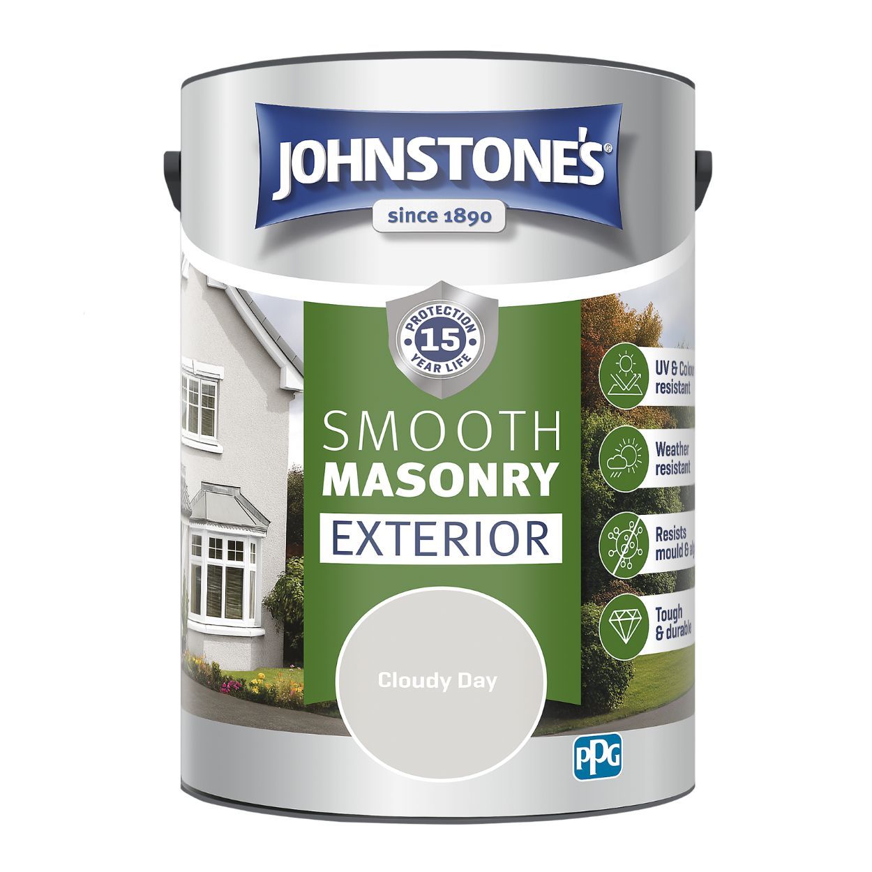 Johnstone's Smooth Masonry Cloudy Day 5L