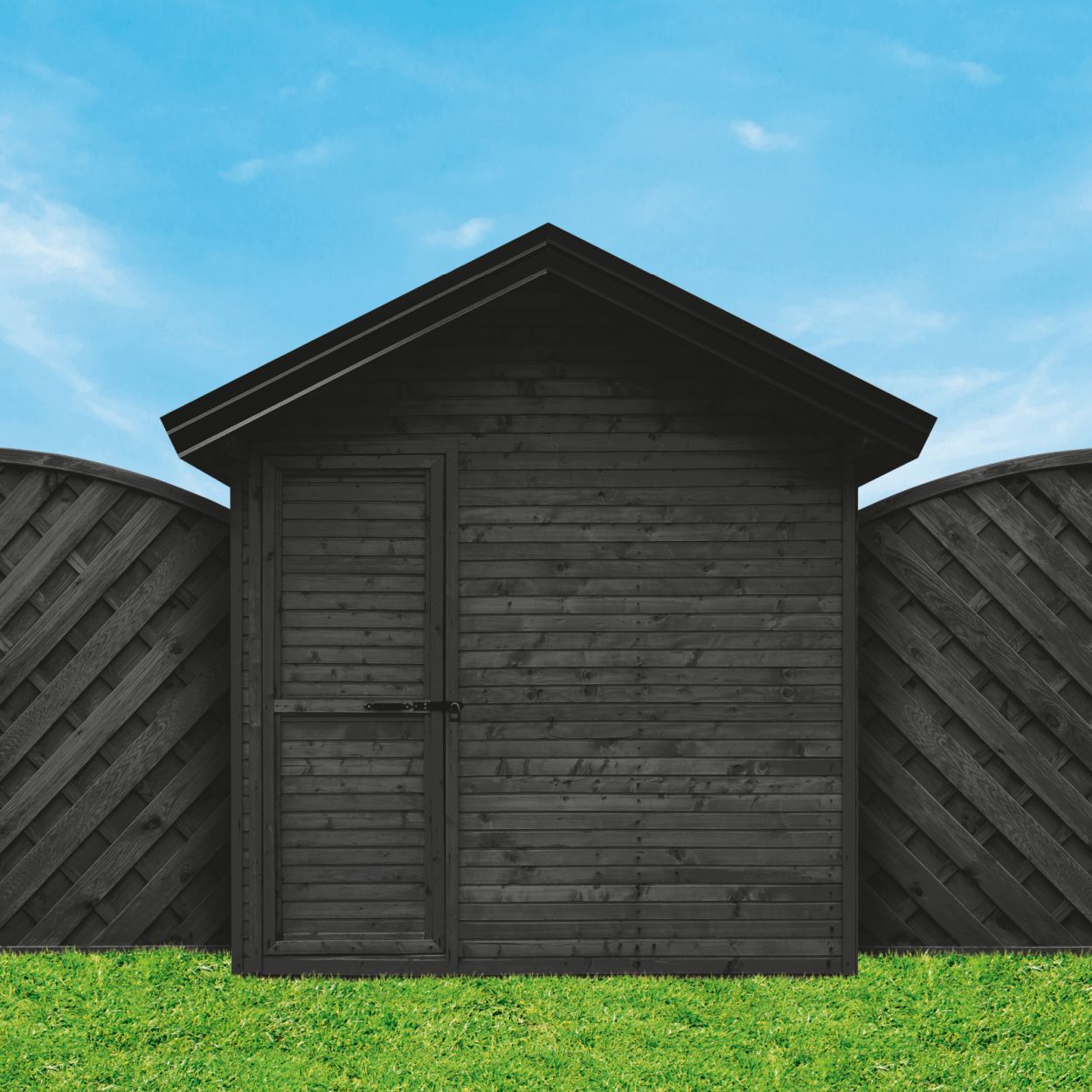 Ronseal 5 Year Fence Life Plus Shed & Fence Protector Tudor Black Oak 12L