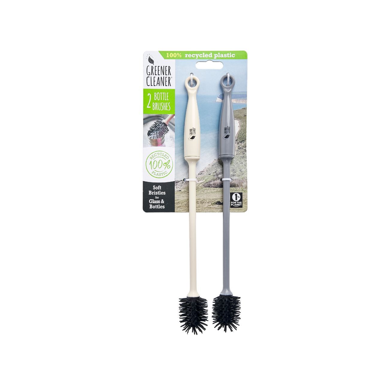 Greener Cleaner 2 Bottle Brushes
