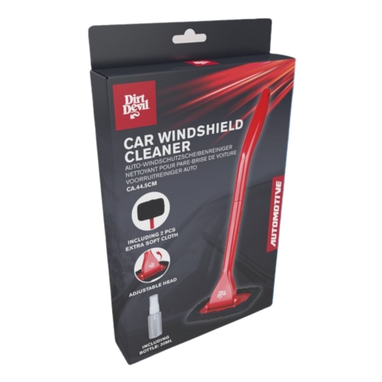 Dirt Devil Car Windshield Cleaner With Spray Bottle