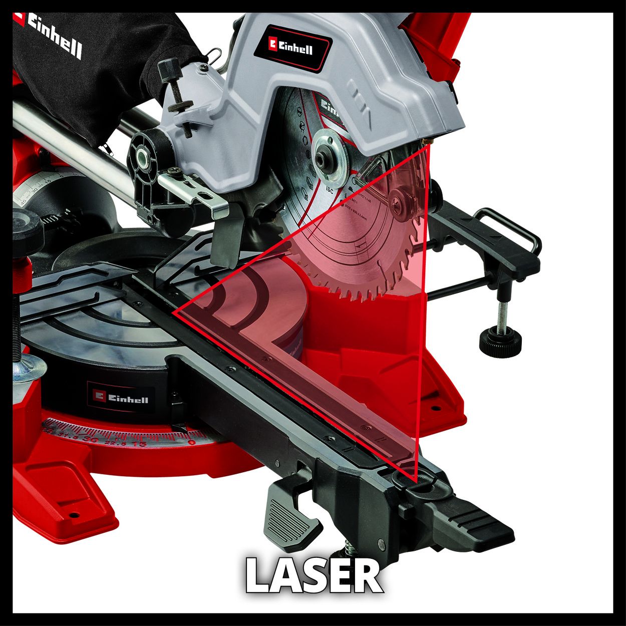 Einhell Dual Sliding Mitre Saw Corded 230v