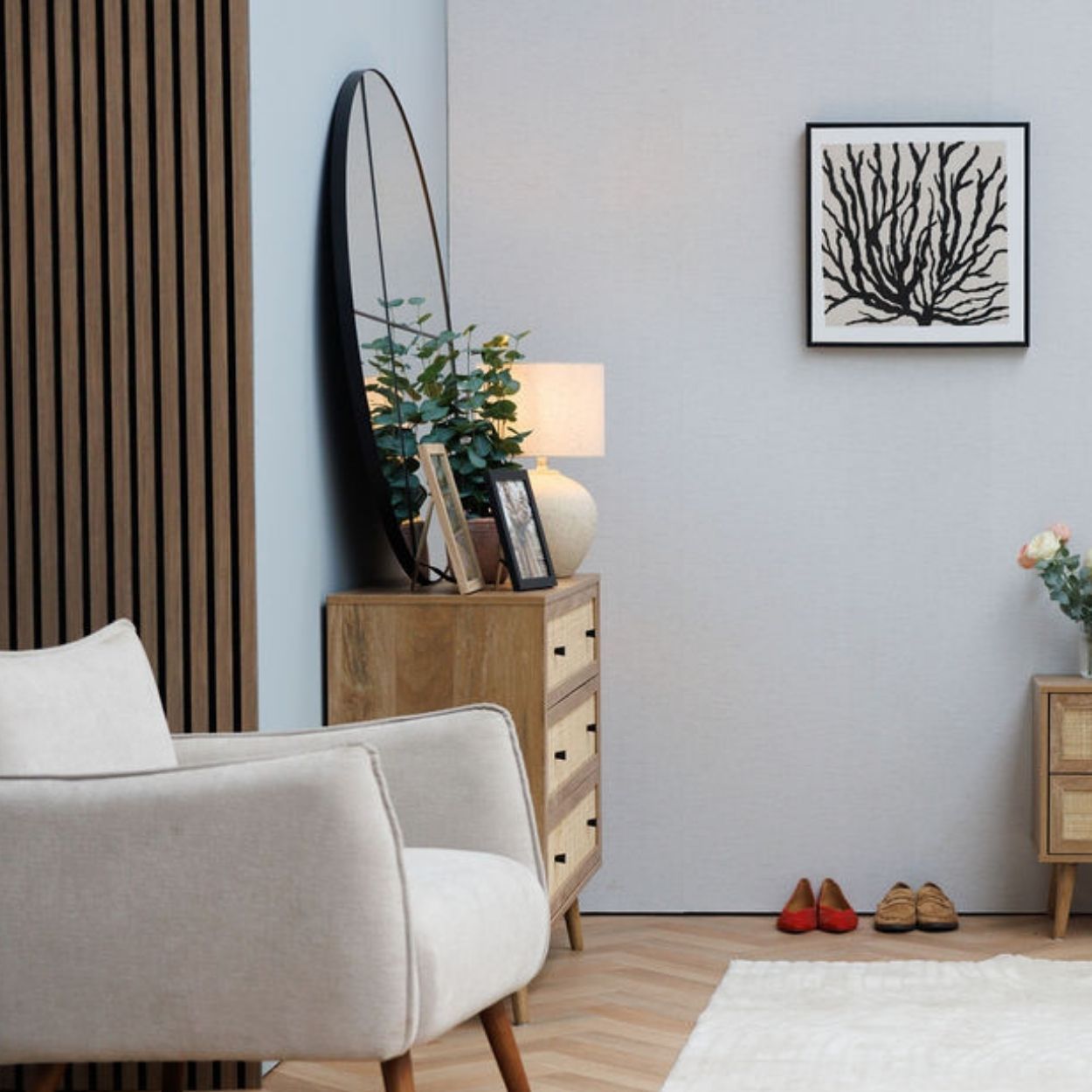 Premium Armchair Natural
