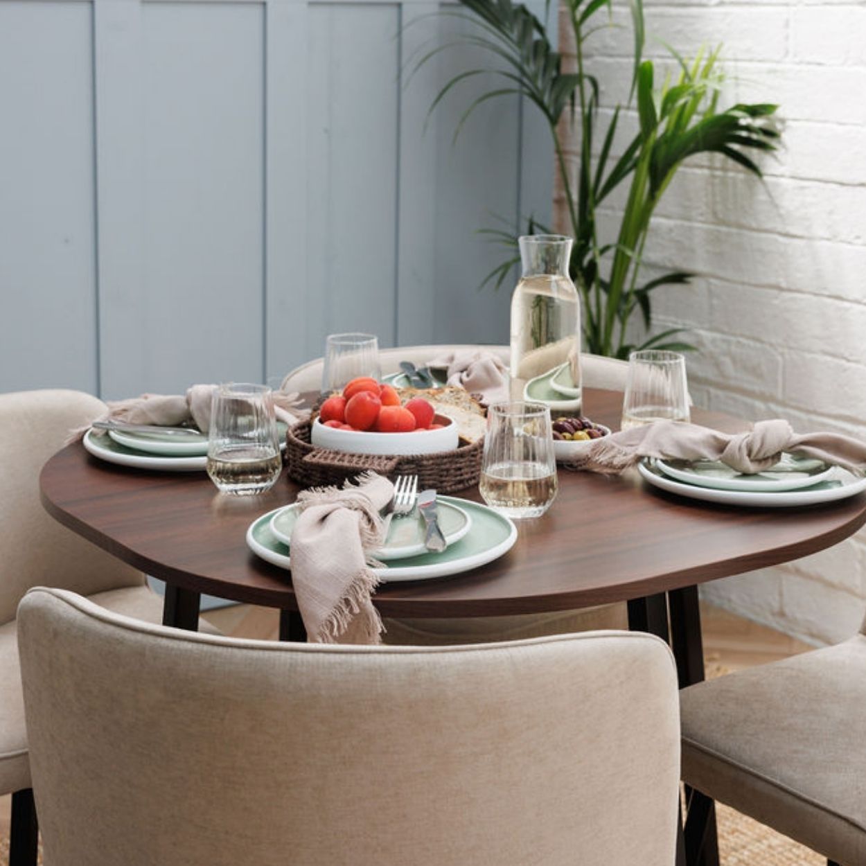 Dining set table and chairs