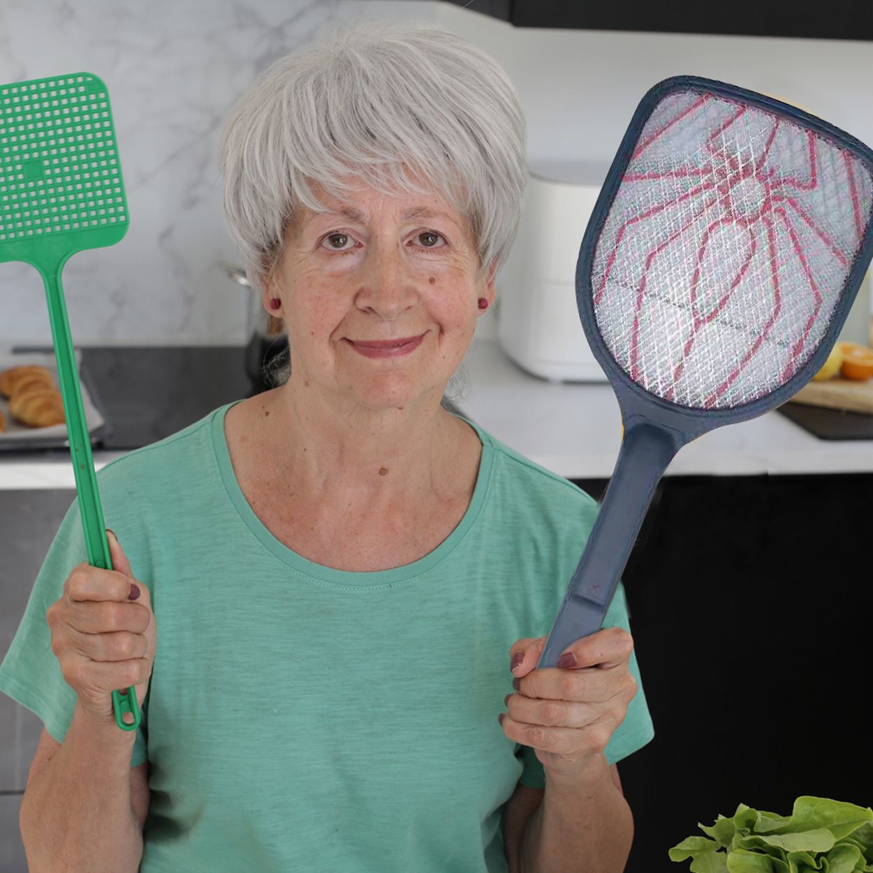 JML Pest Reject Mosquito Racket 