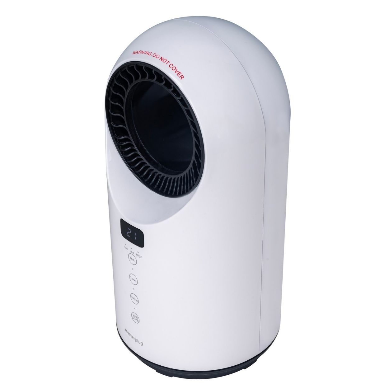Masterplug Breeze SmartEnergy Bladeless Heater & Fan, 1500W, White