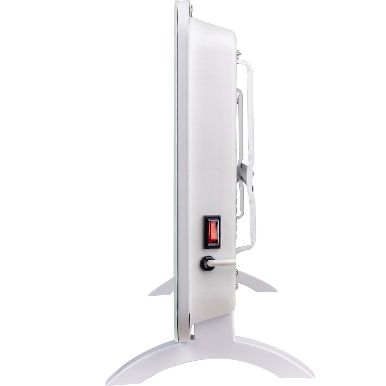 Masterplug Auraline Smart Energy Glass Panel Heater, 2000W, White