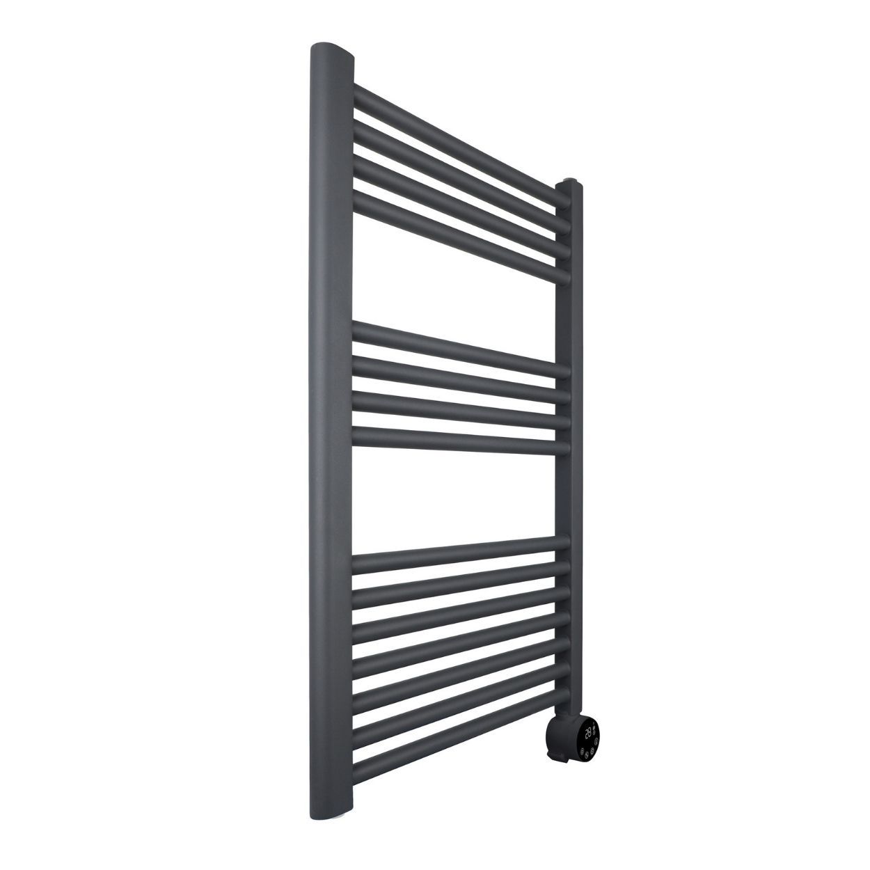 Masterplug SmartEnergy Heated Towel Rail Radiator, Wi-Fi, 500W, Grey