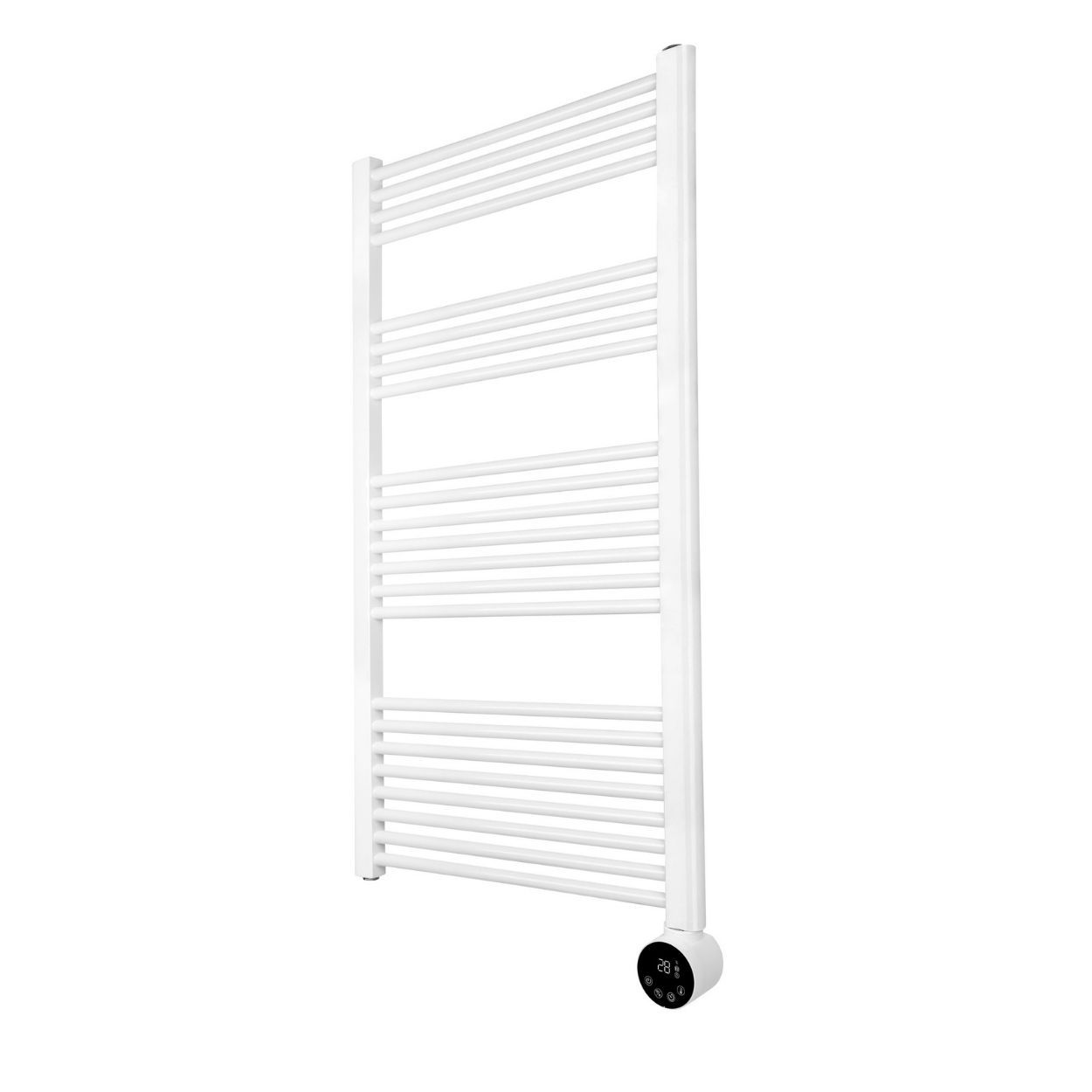 Masterplug SmartEnergy Heated Towel Rail Radiator, Wi-Fi, 1000W, White