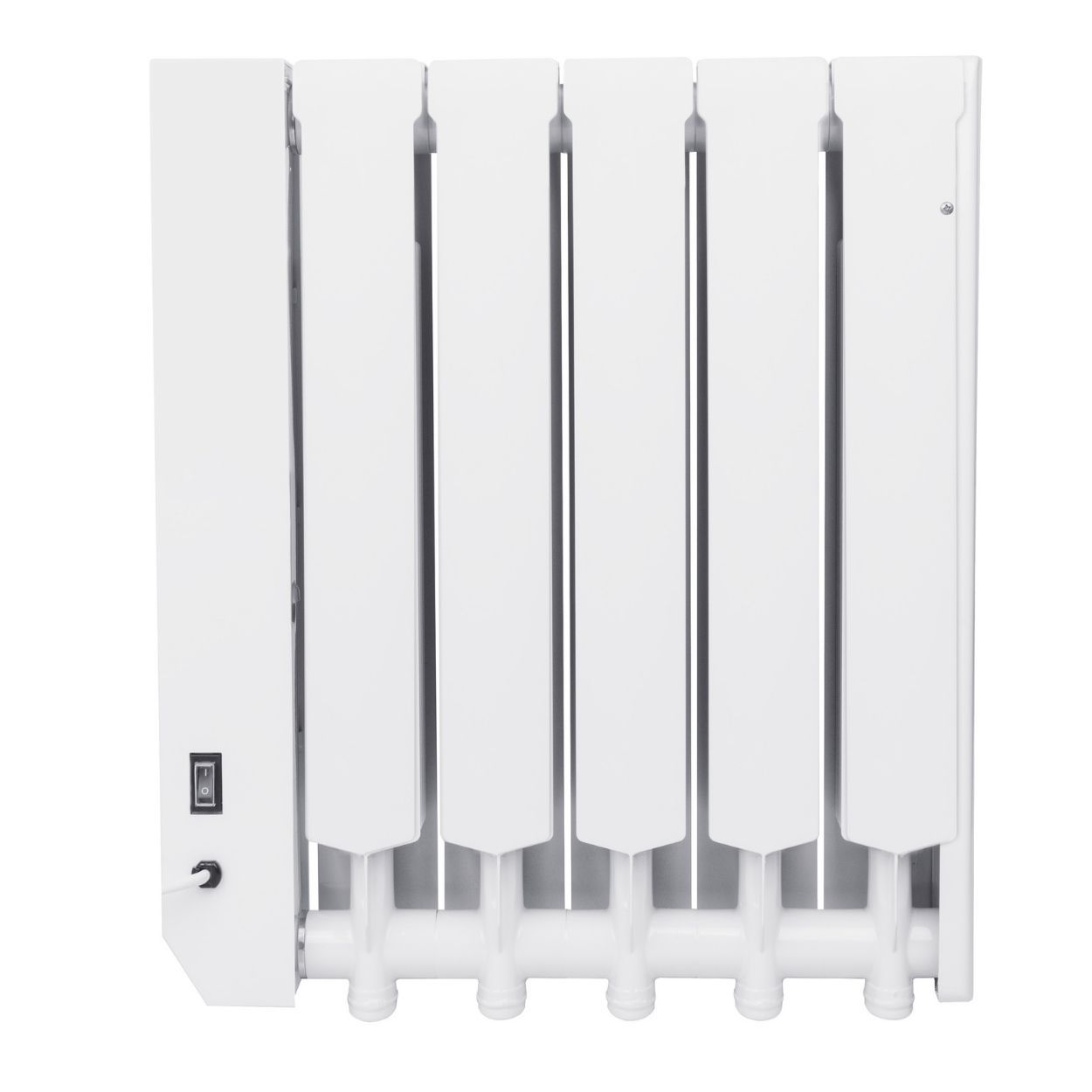 Masterplug SmartEnergy Wall Oil-Filled Radiator, Wi-Fi, 1000W, White