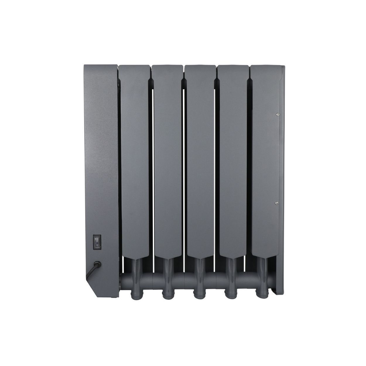 Masterplug SmartEnergy Wall Oil-Filled Radiator, Wi-Fi, 1000W, Grey