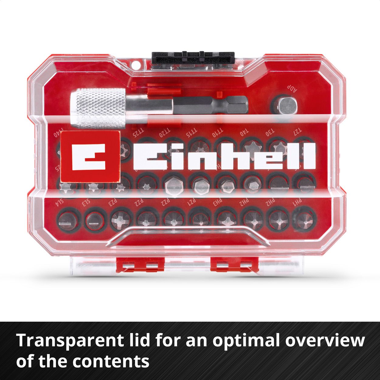 Einhell 32 Piece XS-Case Screwdriver Bits Set