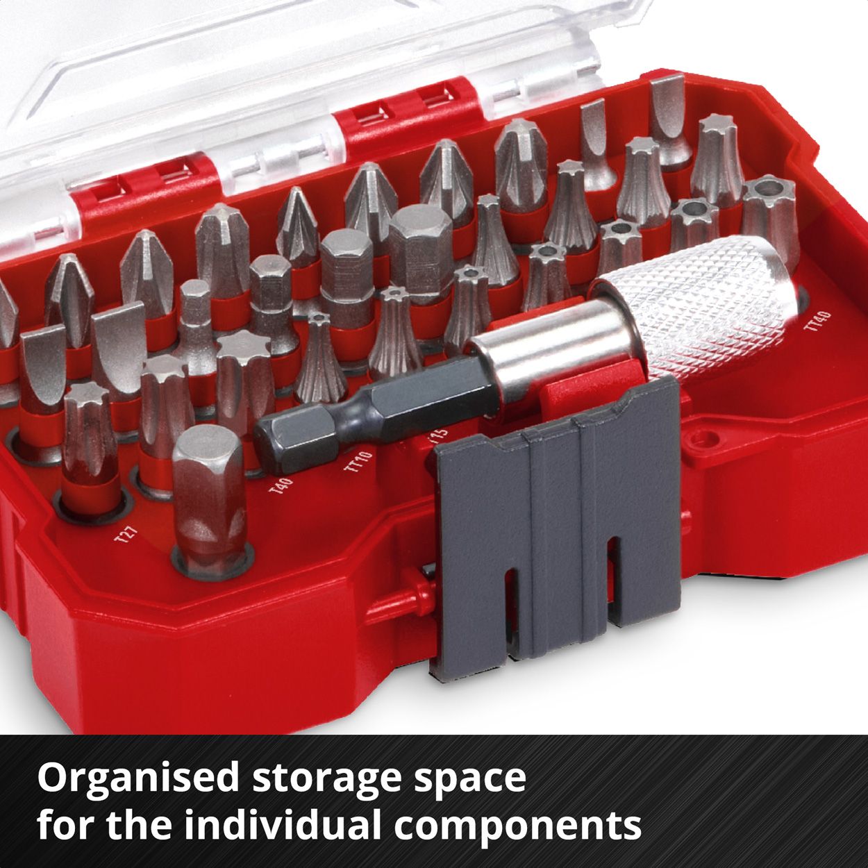 Einhell 32 Piece XS-Case Screwdriver Bits Set
