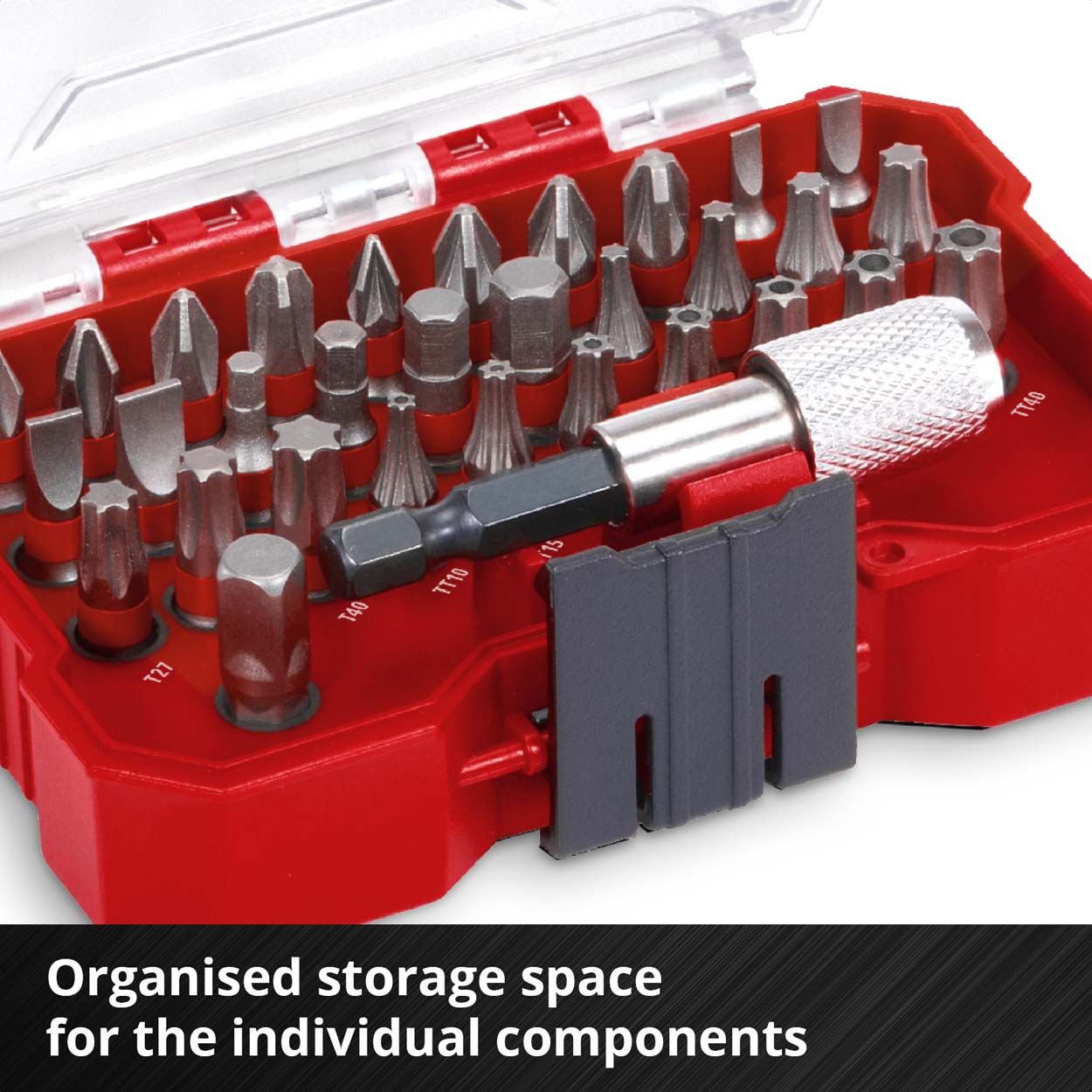 Einhell 32 Piece XS-Case Screwdriver Bits Set
