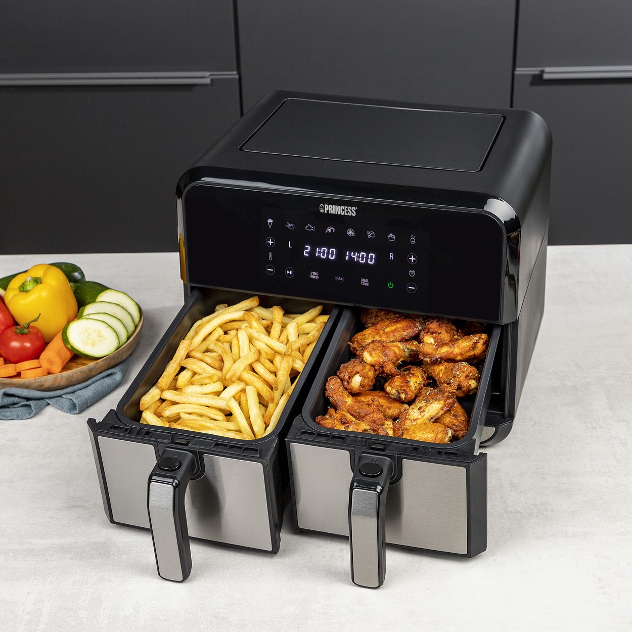 Double Basket Airfryer