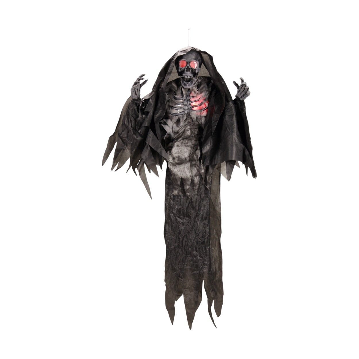 Hanging Grim Reaper With Light & Sound 163cm